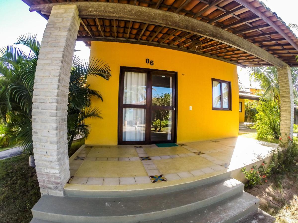 סאו מיגל דה גוסטוסו Enseada Dos Mares Beach Bungalows מראה חיצוני תמונה