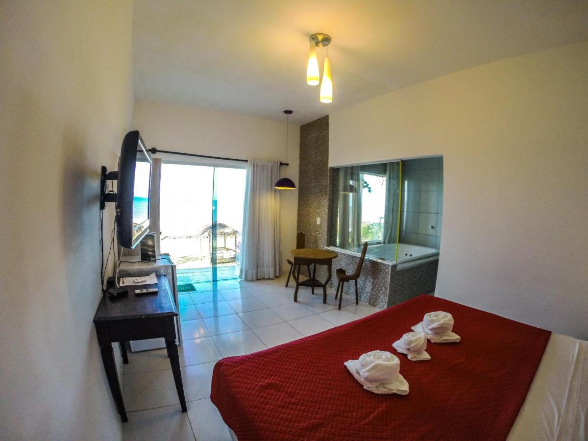 סאו מיגל דה גוסטוסו Enseada Dos Mares Beach Bungalows מראה חיצוני תמונה