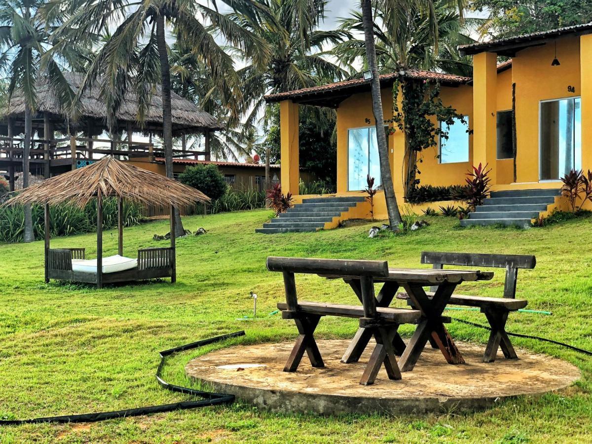 סאו מיגל דה גוסטוסו Enseada Dos Mares Beach Bungalows מראה חיצוני תמונה